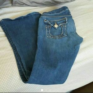 Womens true religion flare