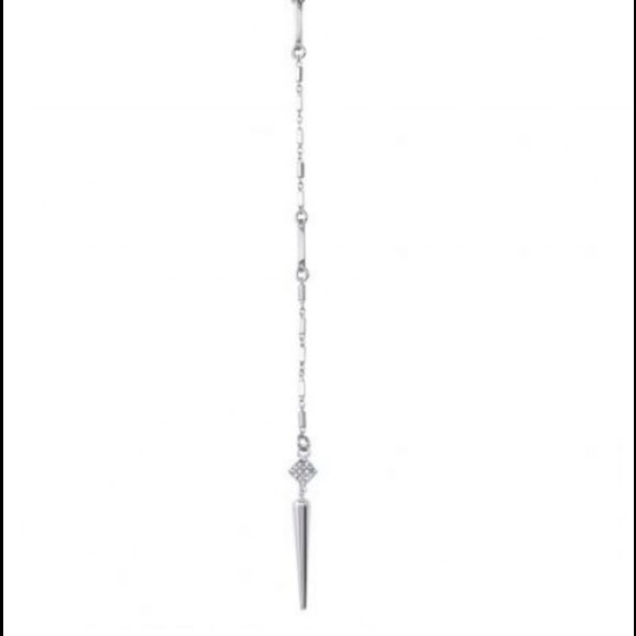 Silver Bianca lariat