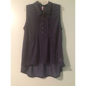Navy Tank Top