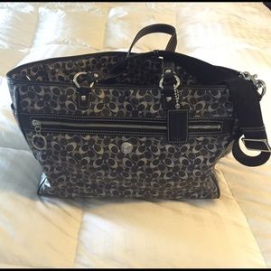 Coach signature diaper bag 🌟