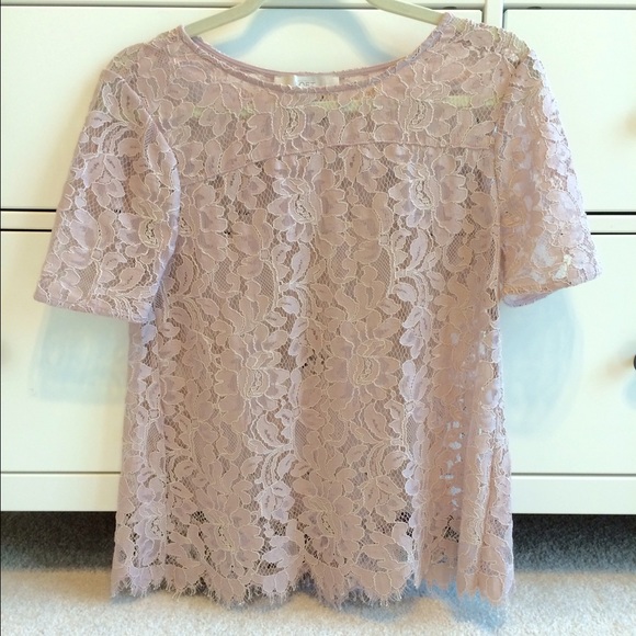 LOFT lace top