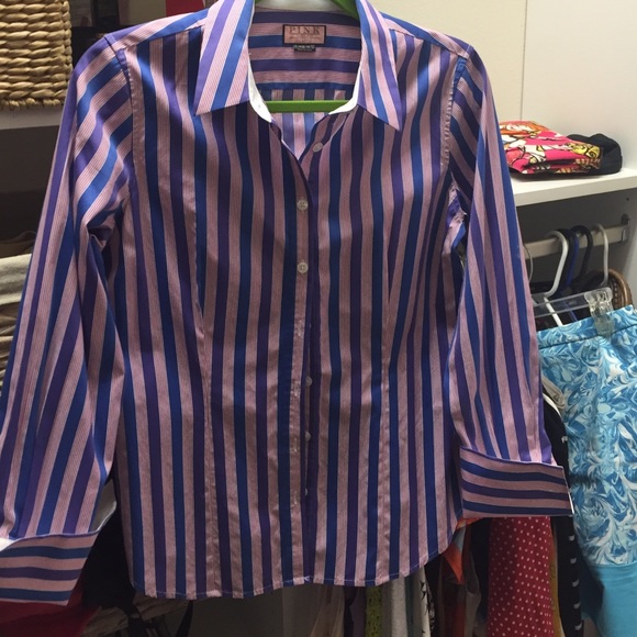 Thomas Pink Tailored Dress Shirt with French Cuffs - Picture 1 of 4