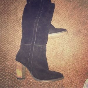 Dolce Vita black suede boots