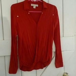 Michael Kors Orange Shirt