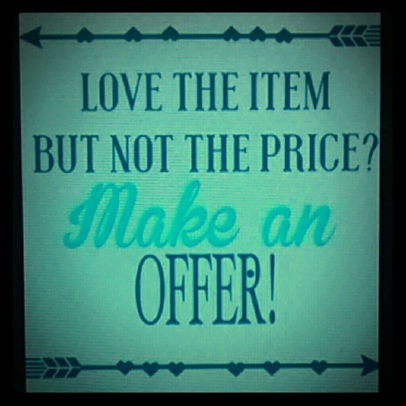 Everything must go!   Let's negotiate