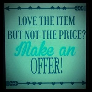 Everything must go!   Let's negotiate