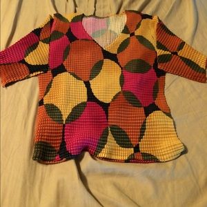 Komarov women's shirt pleated