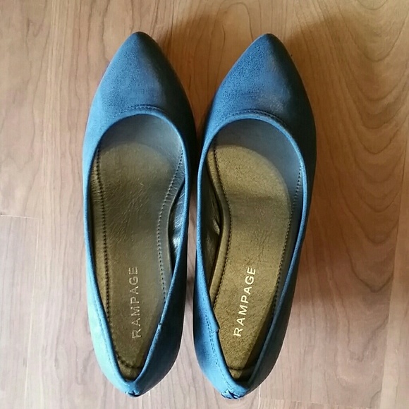 Navy Rampage Heels