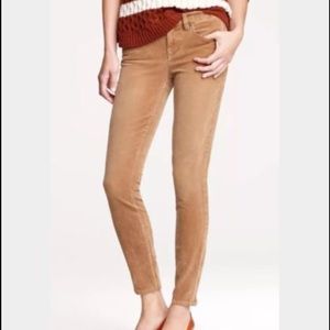 JCrew toothpick cords- brown size 24