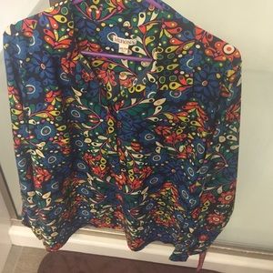 Target Merona Multi Color Blouse Size XXL