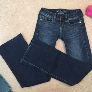 Boot cut jeans