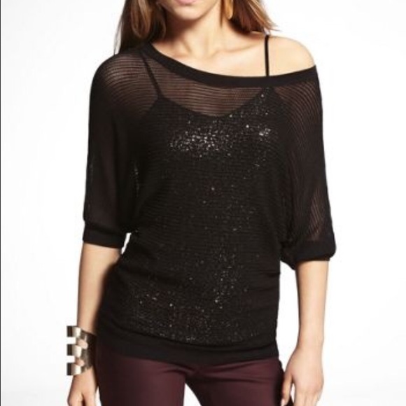 Black Express Sweater