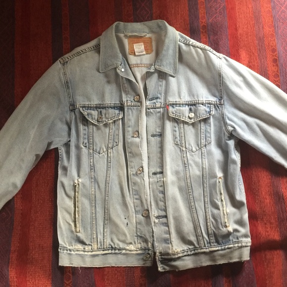 Authentic vintage Levi's Distressed Denim Jacket