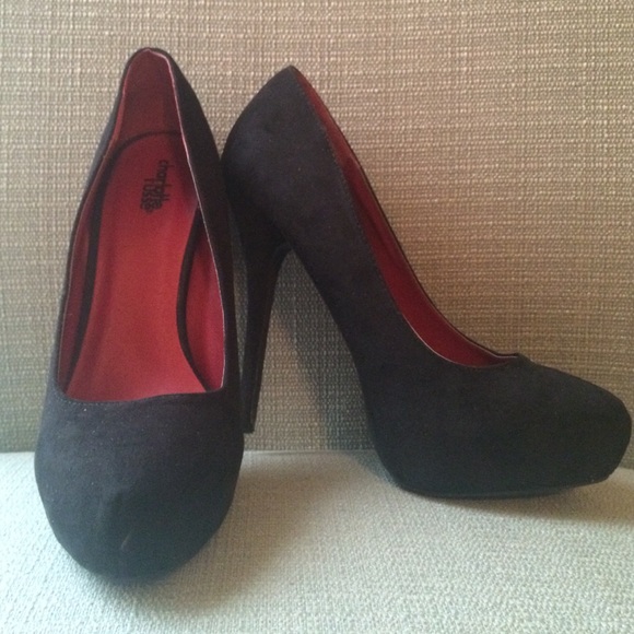 Charlotte Russe black pumps