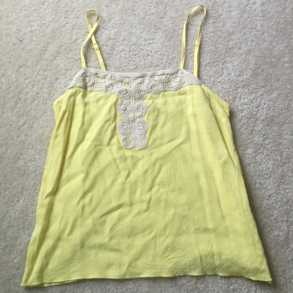 Yellow Lace top