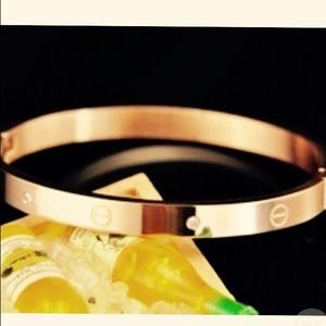 Gold LOVE bracelet