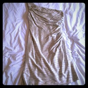 Silver Party Dress