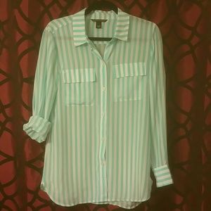 FINAL PRICE!! Victoria's Secret button down shirt
