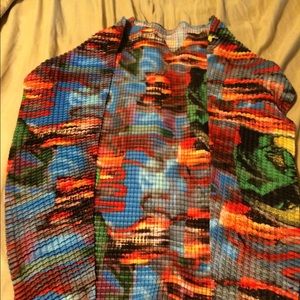 Komarov women's long sleeve pleated shirt