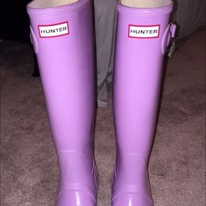 EUC WOMENS Hunter Boots size 8.