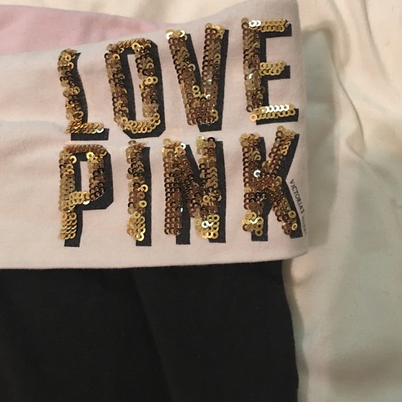 PINK leggings.