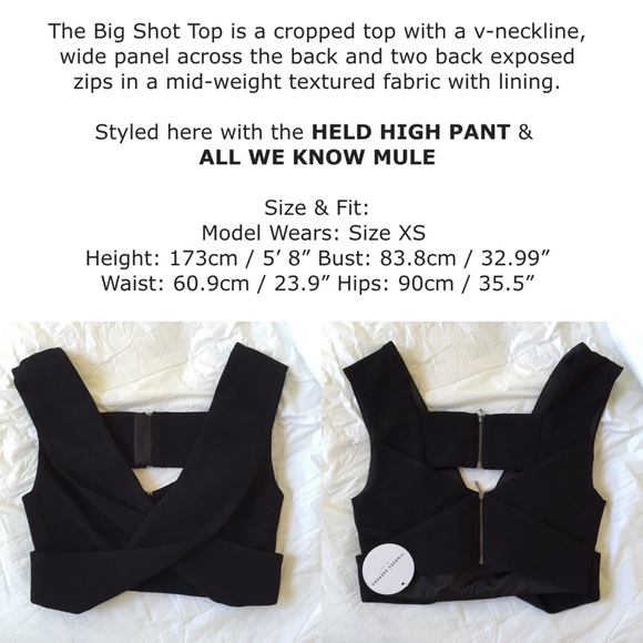 FINDERS KEEPERS V-neck crop top - Picture 5 of 6