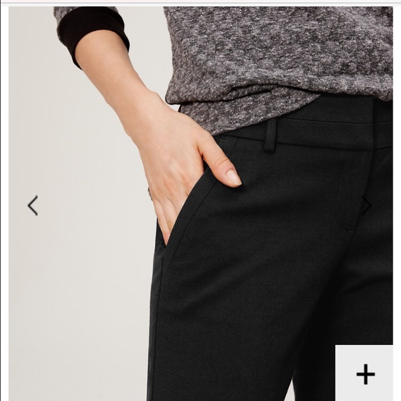 Loft Textured pencil pants in Julie fit