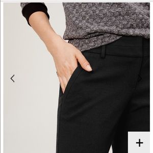Loft Textured pencil pants in Julie fit