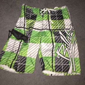 Billabong Men's Boardshorts Size 31! 20.5" Length!