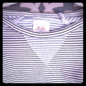 Madewell Green Stripped Sweater. Great Condition!