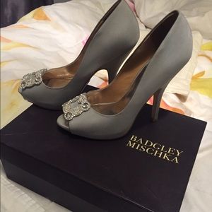Badgley mishka satin heals