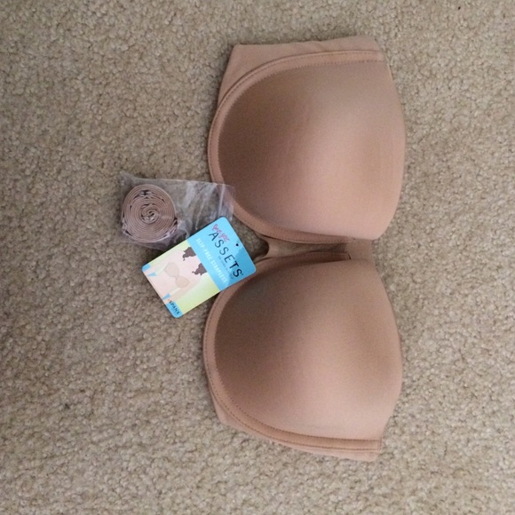 Strapless bra