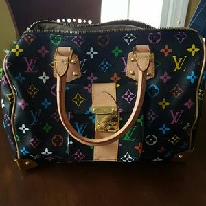 Look alike black multicolor Louis Vuitton
