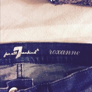 7FAM Roxanne Skinny Jeans, Sz 25
