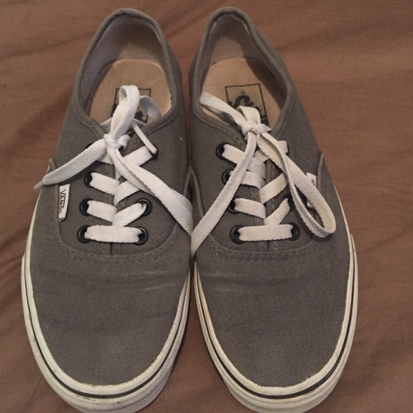 Grey Vans