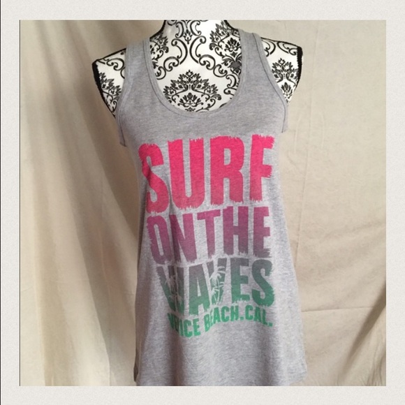 🌺🎀🌸 Grey Surf Top 🌸🎀🌺