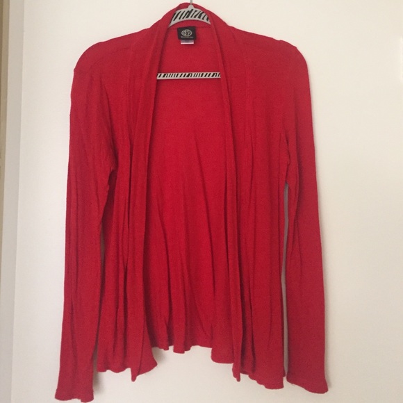 Red Bobeau Cardigan
