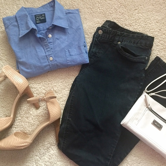 AEO Prep Classic Button Down XL