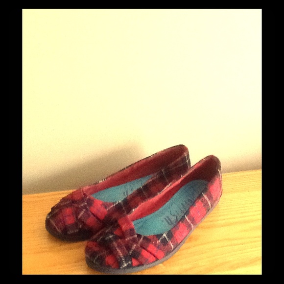 Blowfish plaid flats
