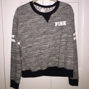 PINK VICTORIAS SECRET CREW NECK