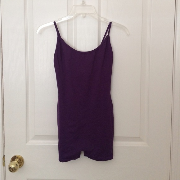 Purple unitard