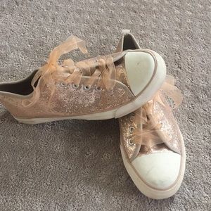 American Eagle glitter sneakers
