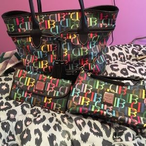 3pc. Dooney & Bourke set