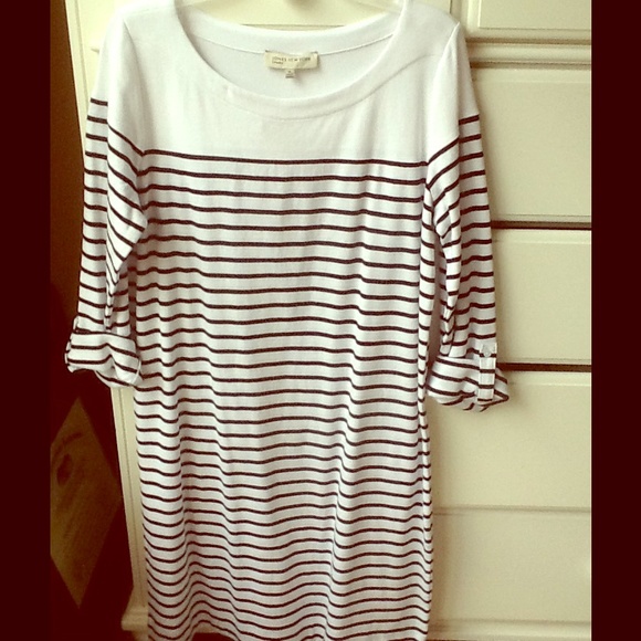 *SALE* Jones NY Navy striped dress