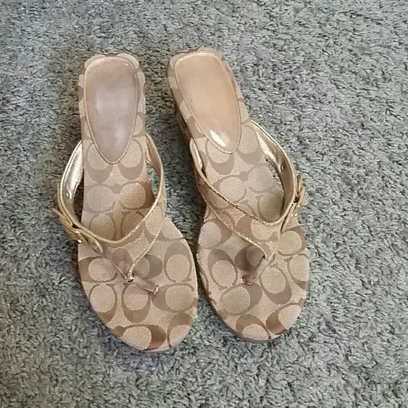 Cute coach wedge
