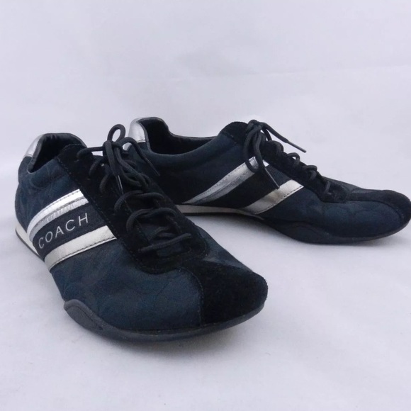 Coach Jayme black sneaker size 6