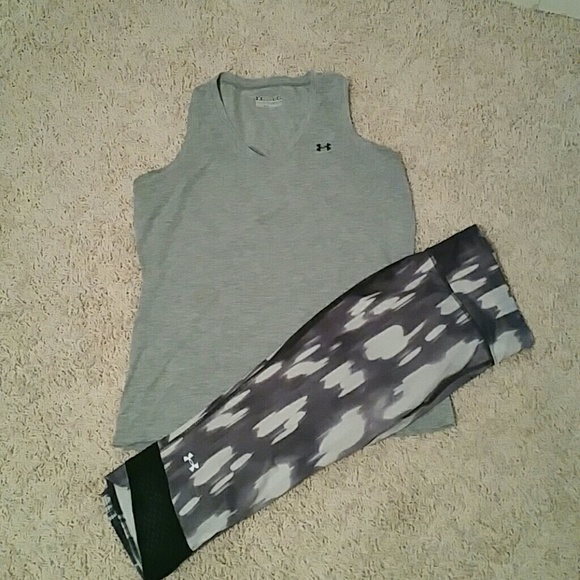 Under Armour workout outfit