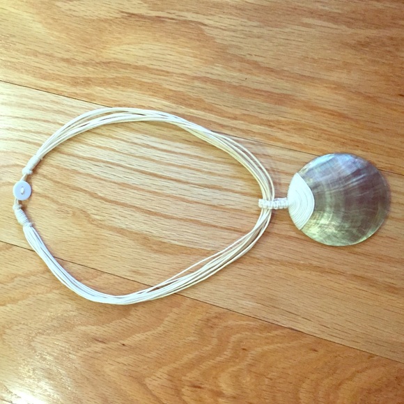Caribbean shell necklace
