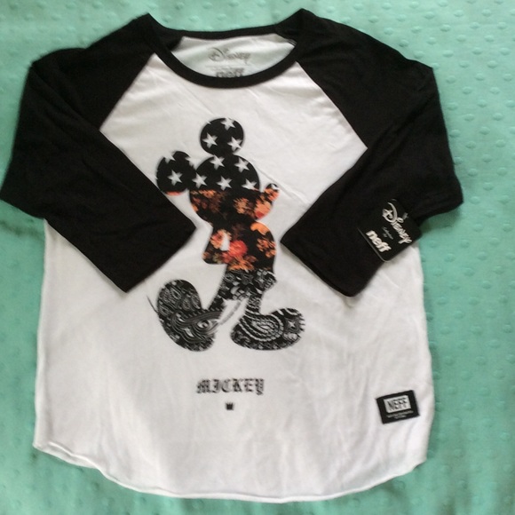mickey mouse baseball tee