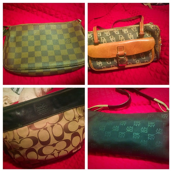 Handbags - Louis Vuitton, Doony & Burke, DKNY, & Coach